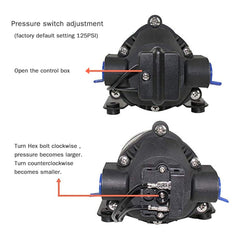 MAXECO diaphragm detail highlighting durable rubber diaphragm for long life benefit
