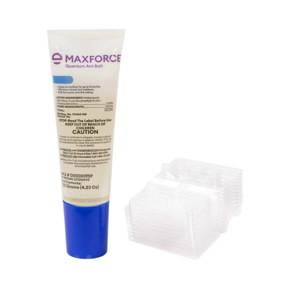 Maxforce tube front label showing Envu branding and product size for clear identification and confidence