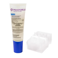 Close-up of Maxforce Quantum gel texture indicating moisture-retaining formula that stays attractive
