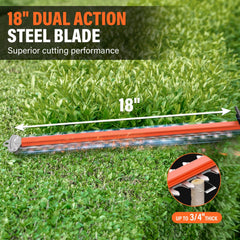 MAXLANDER adjustable head close-up showing angle control for ergonomic trimming
