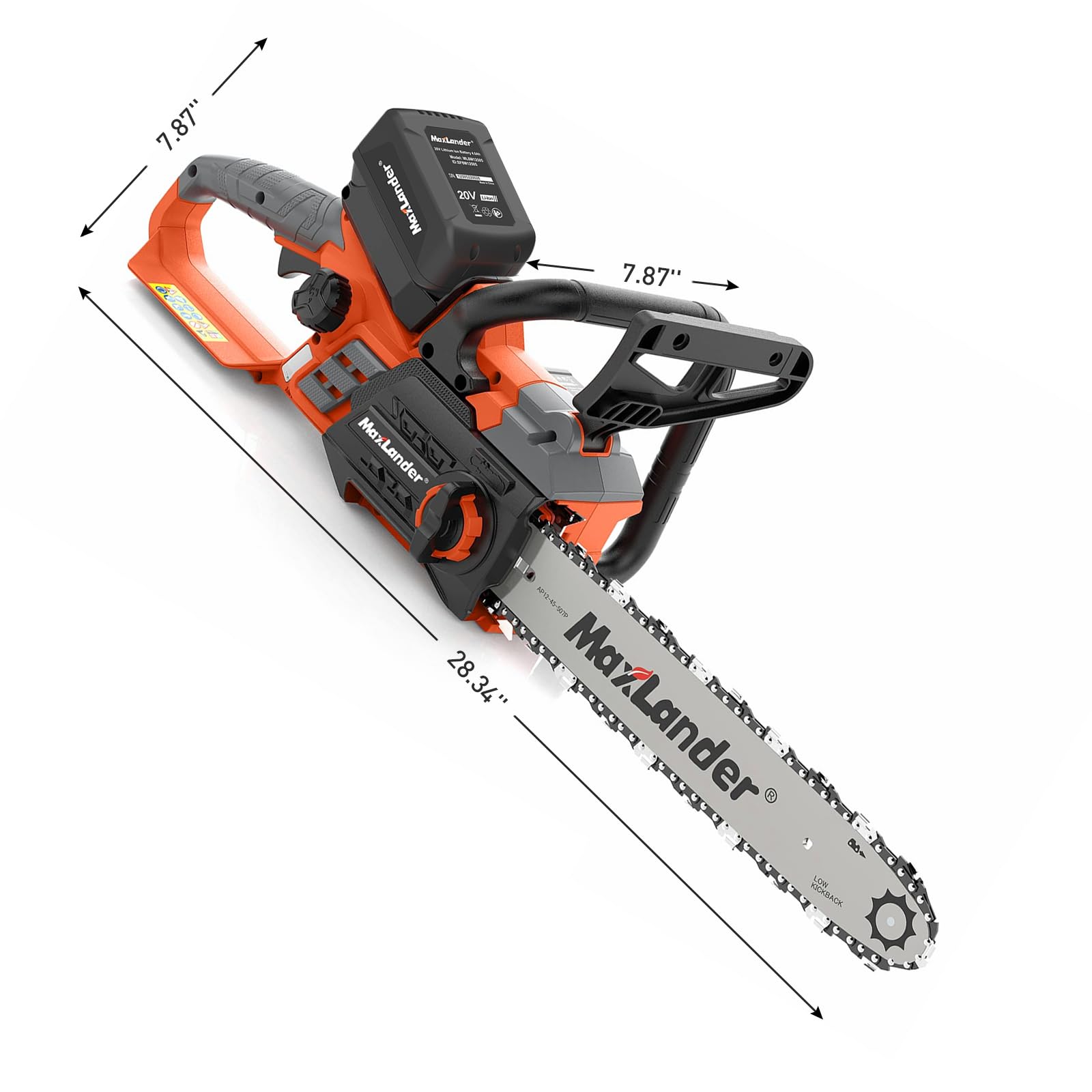 MAXLANDER full kit laid out with charger and accessories for ready-to-use convenience