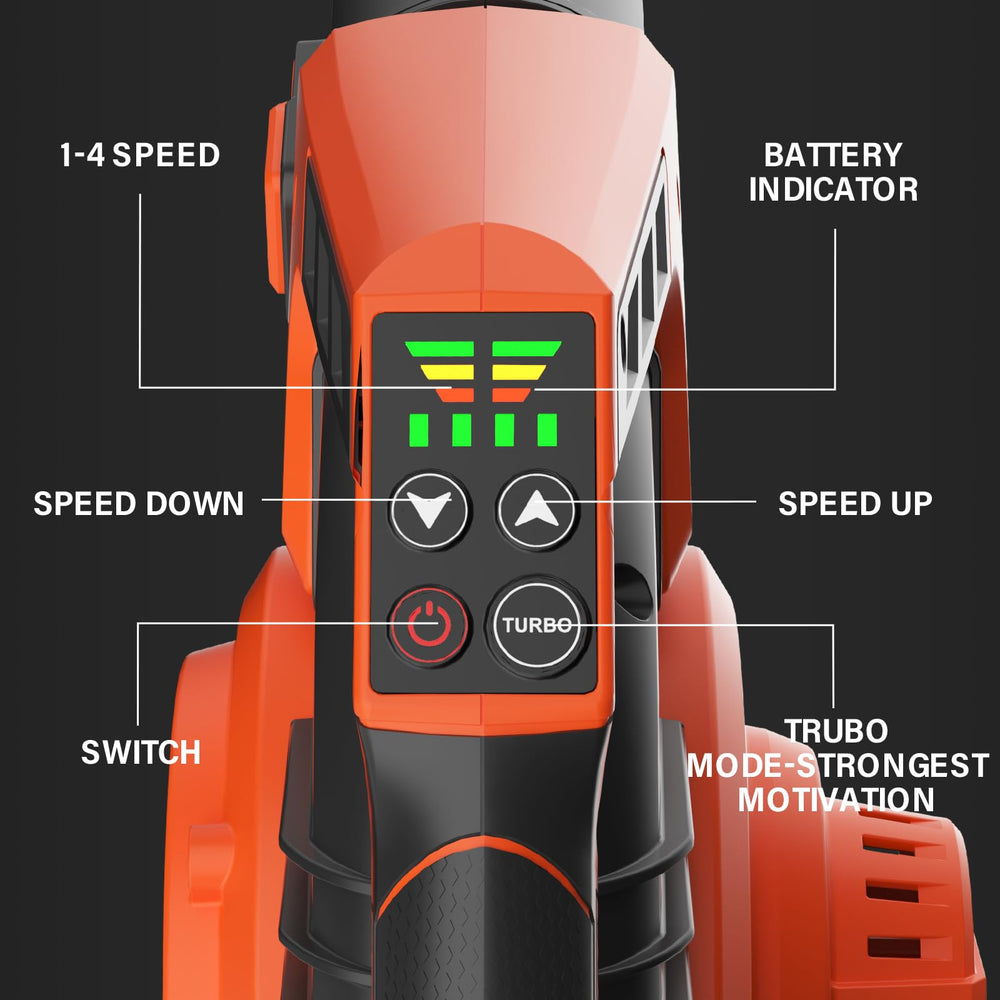 MAXLANDER control panel display showing speed and battery indicators for easy monitoring