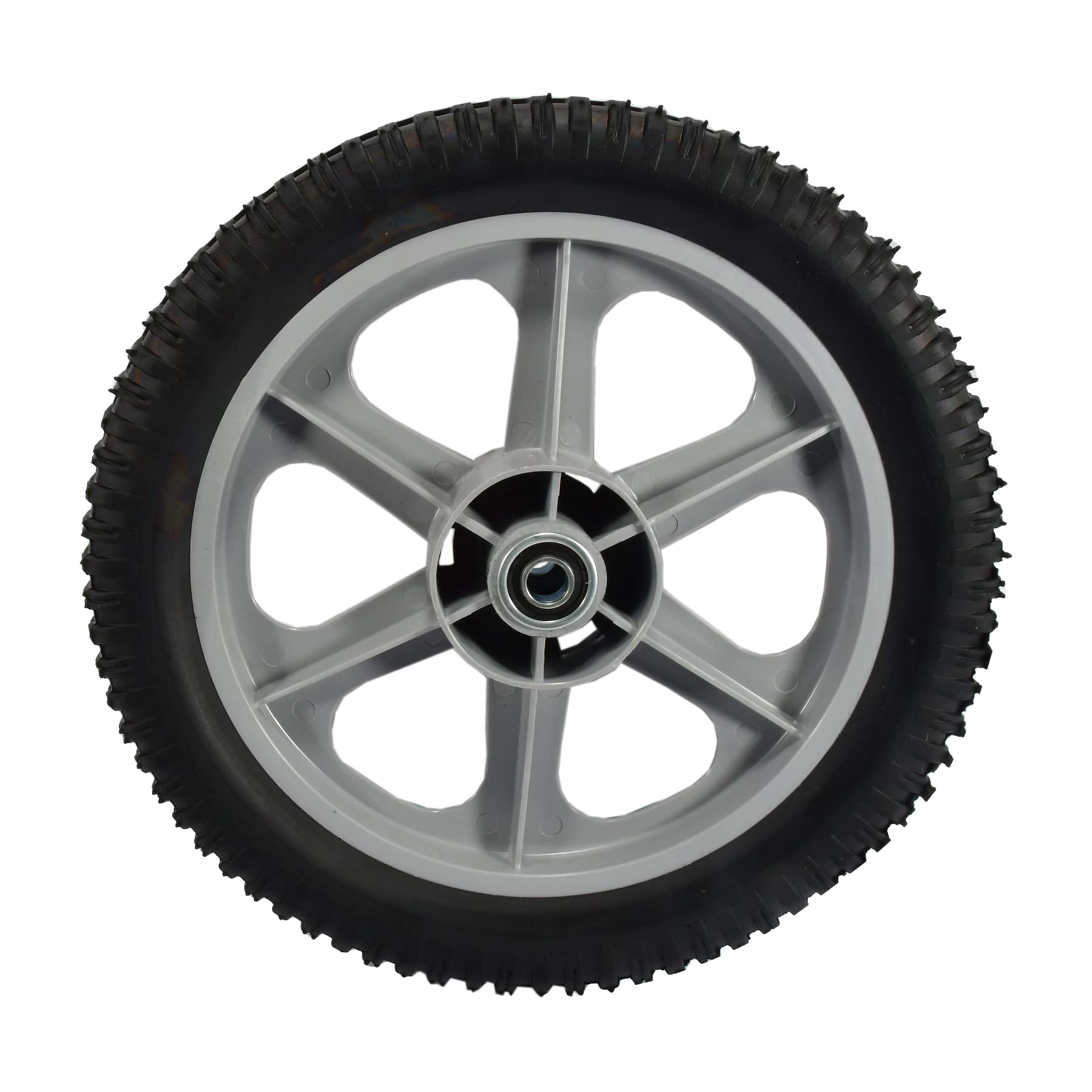 Maxpower 335112 installed on mower illustrating correct fit and smoother rolling