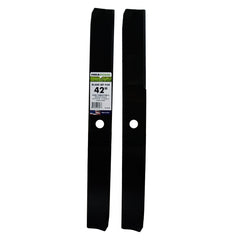 MaxPower front view of blade packaging showing ready-to-install set and protection