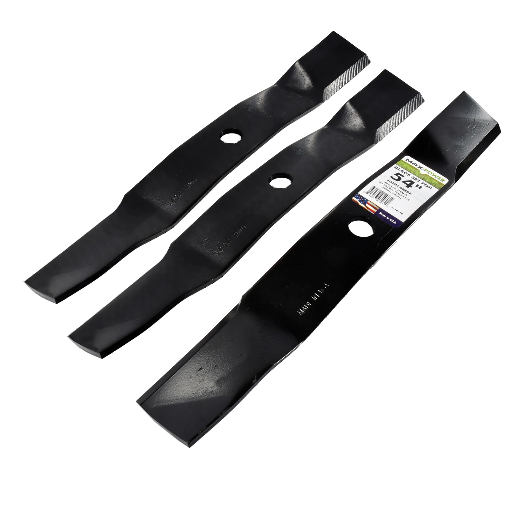 MaxPower blade next to ruler showing 19 inch length for easy size verification