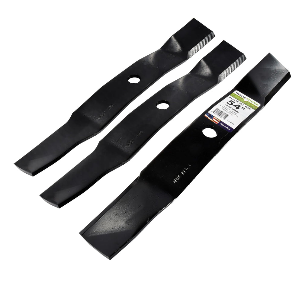 MaxPower blade next to ruler showing 19 inch length for easy size verification
