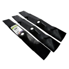 MaxPower blade side profile showing length and thickness for strength and reduced vibration