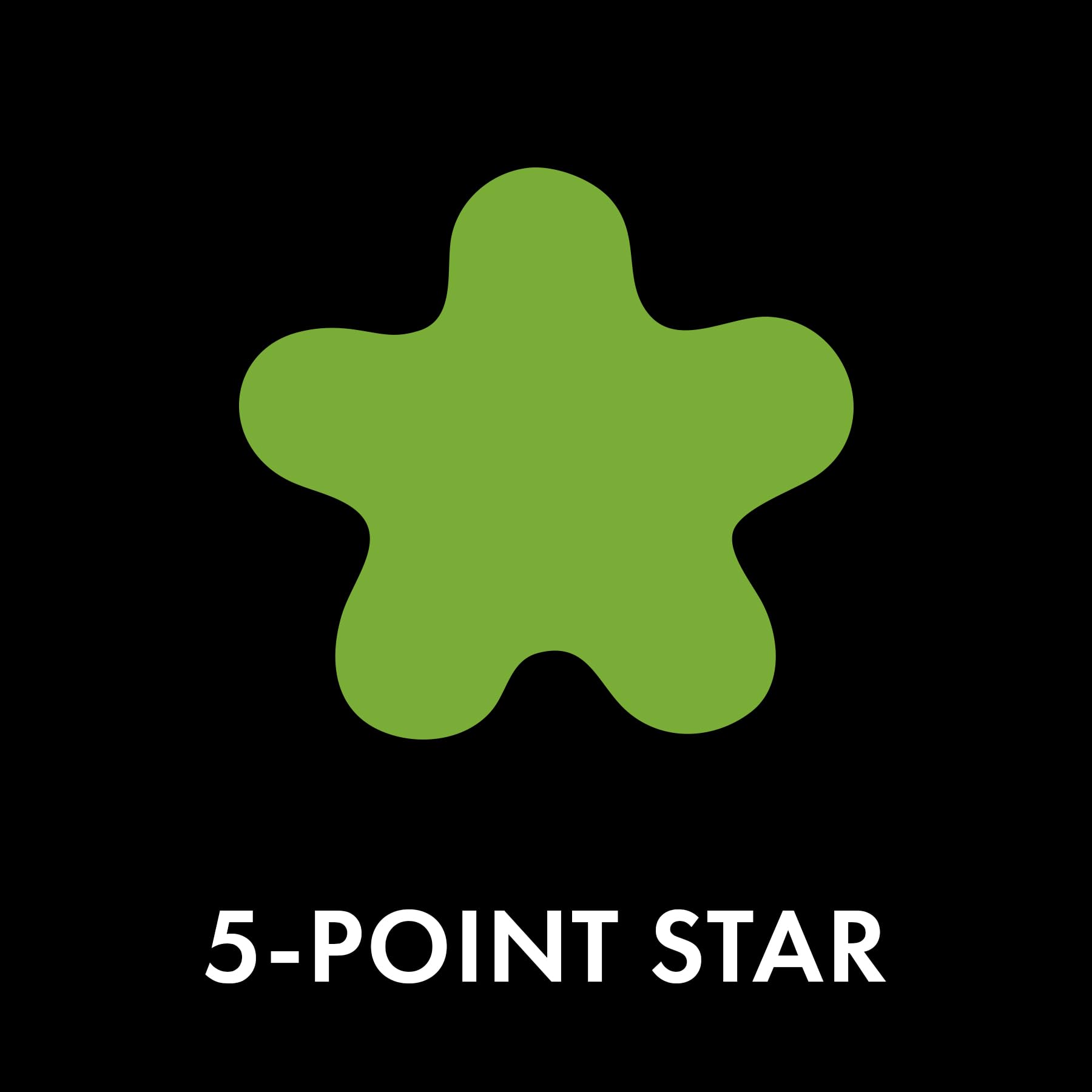 Maxpower five-point star center hole detail ensuring proper mower spindle fit