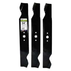 MaxPower front packaging showing three blades and OEM compatibility benefits