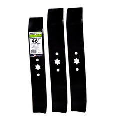 Maxpower front packaging showing the three-blade set and clear fitment info benefits easy selection