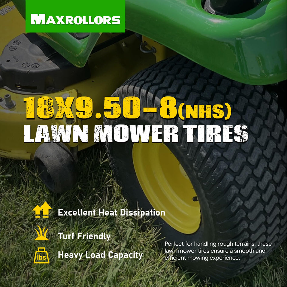 MAXROLLORS tire beside a hand for size reference and easy fit confirmation