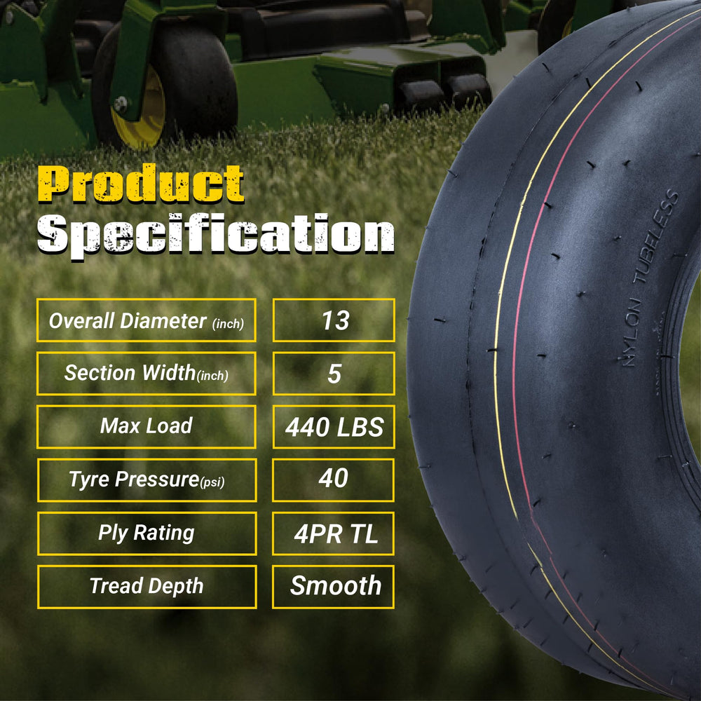 MAXROLLORS side profile showing 13 inch diameter for correct fit