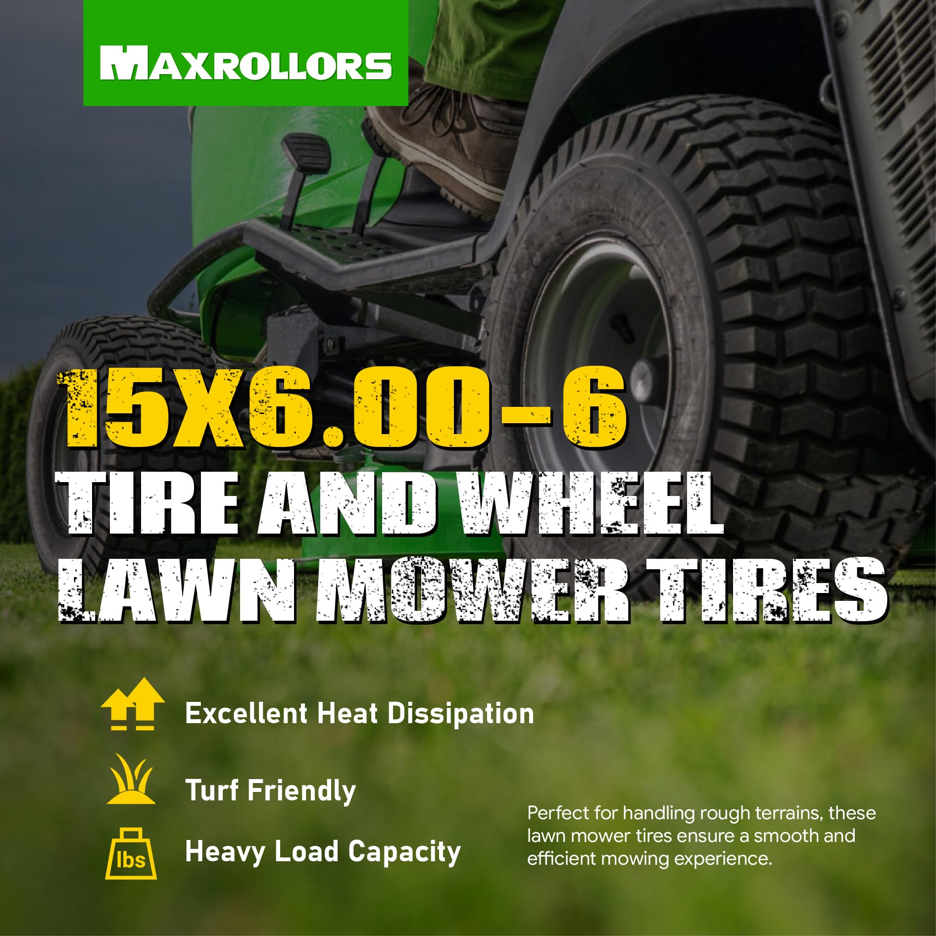 MAXROLLORS tire sidewall markings for size confirmation and compatibility