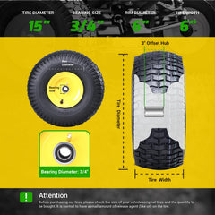 MAXROLLORS tread close-up showing V-pattern for turf-friendly traction