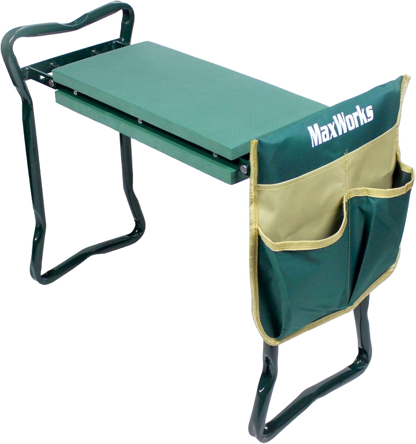 MaxWorks front view folded for easy transport and storage