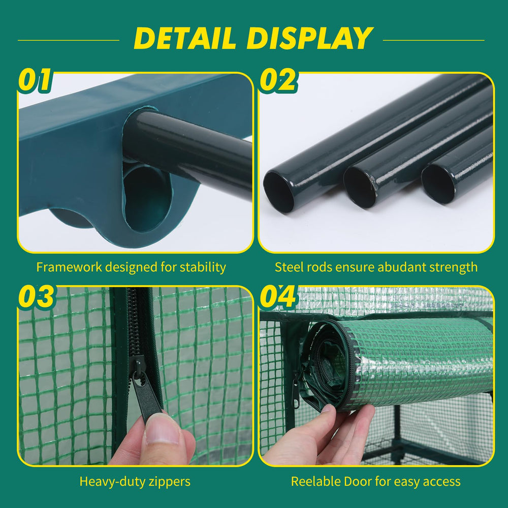MaxWorks shelf close-up showing steel wire detail and solid support for pots benefit
