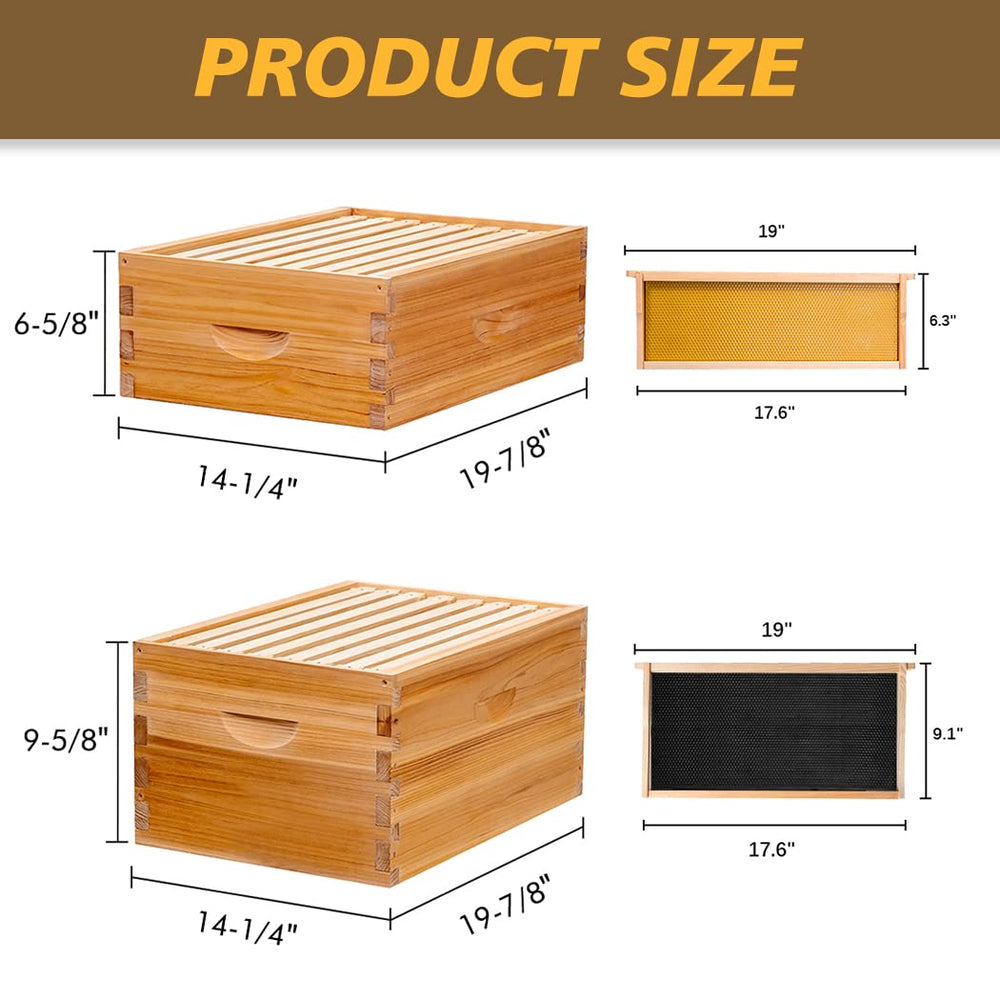 MayBee detachable bottom board and entrance reducer for easy cleaning and colony security