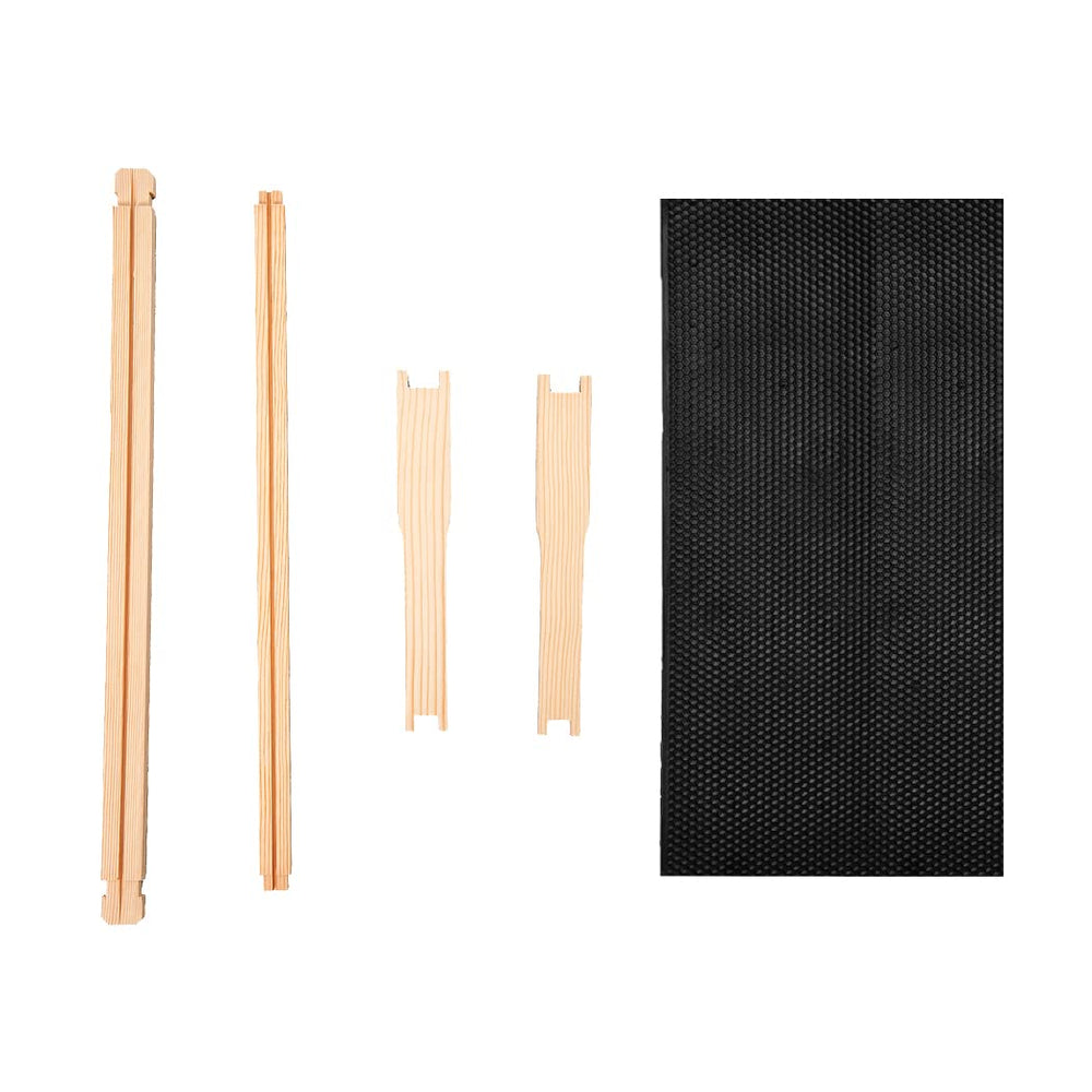 MayBee frame and rabbet comparison showing correct fit for standard Langstroth