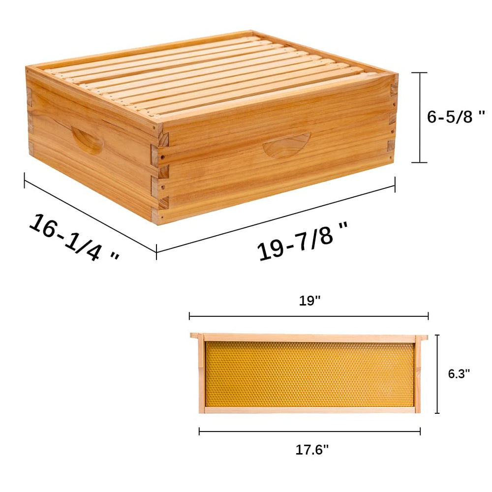 MayBee frame closeup with wax-dipped foundation showing inspection ease