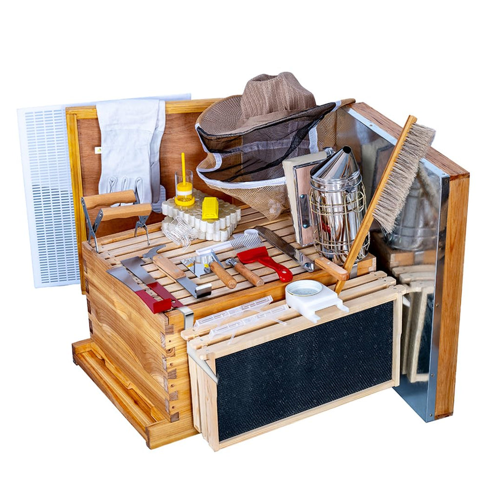 MayBee full starter kit showing all boxes and tools for easy setup