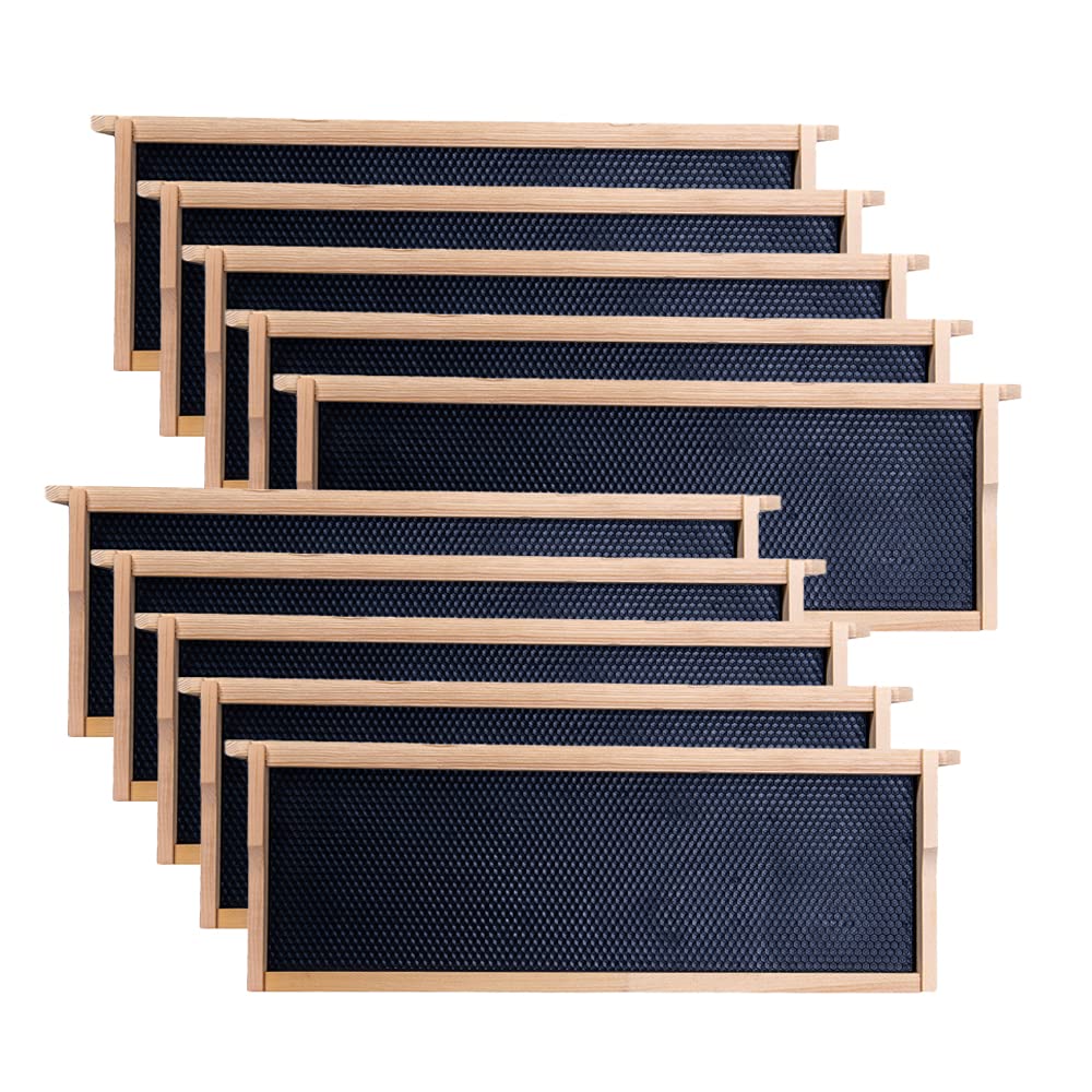 MayBee front packaging showing 10-pack frames and quick-install benefit