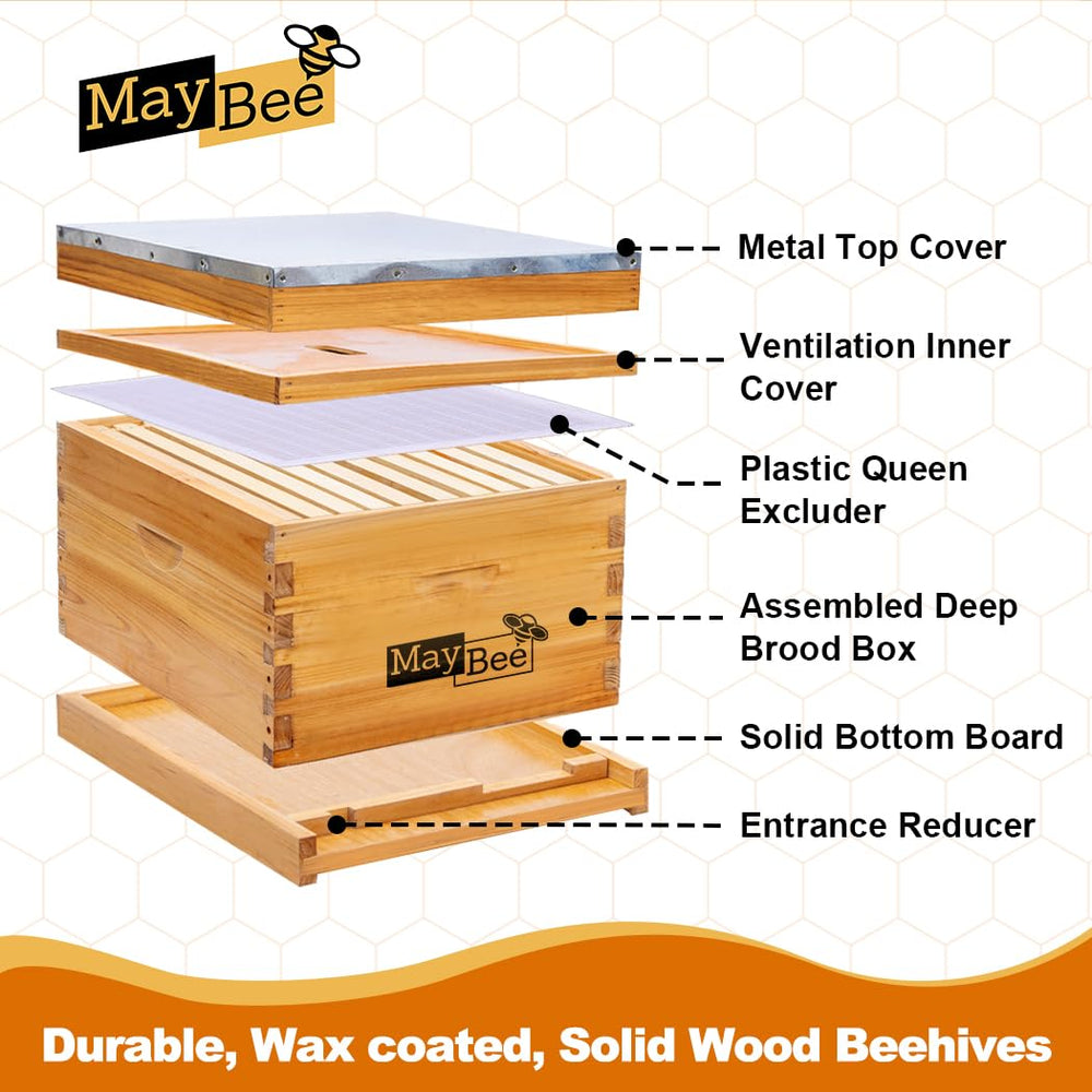 MayBee inner and telescoping outer cover stack illustrating secure weatherproofing benefit