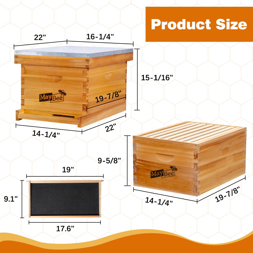 MayBee smoker, hive tool, uncapping knife laid out for efficient work
