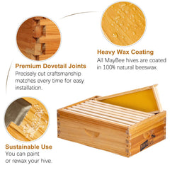 MayBee wax-coated exterior detail highlighting weather-resistant protection