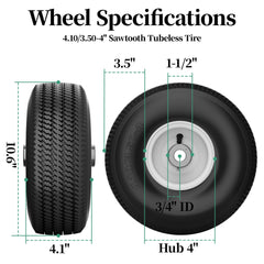 MAYITOP wheel rim label closeup highlighting fitment details and corrosion resistance benefit