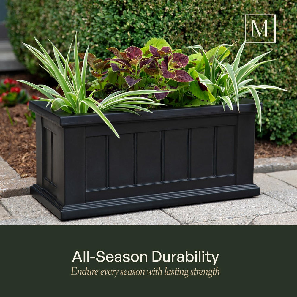 Mayne Cape Cod side profile on patio demonstrating UV-resistant finish and weather durability