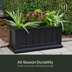 Mayne Cape Cod side profile on patio demonstrating UV-resistant finish and weather durability