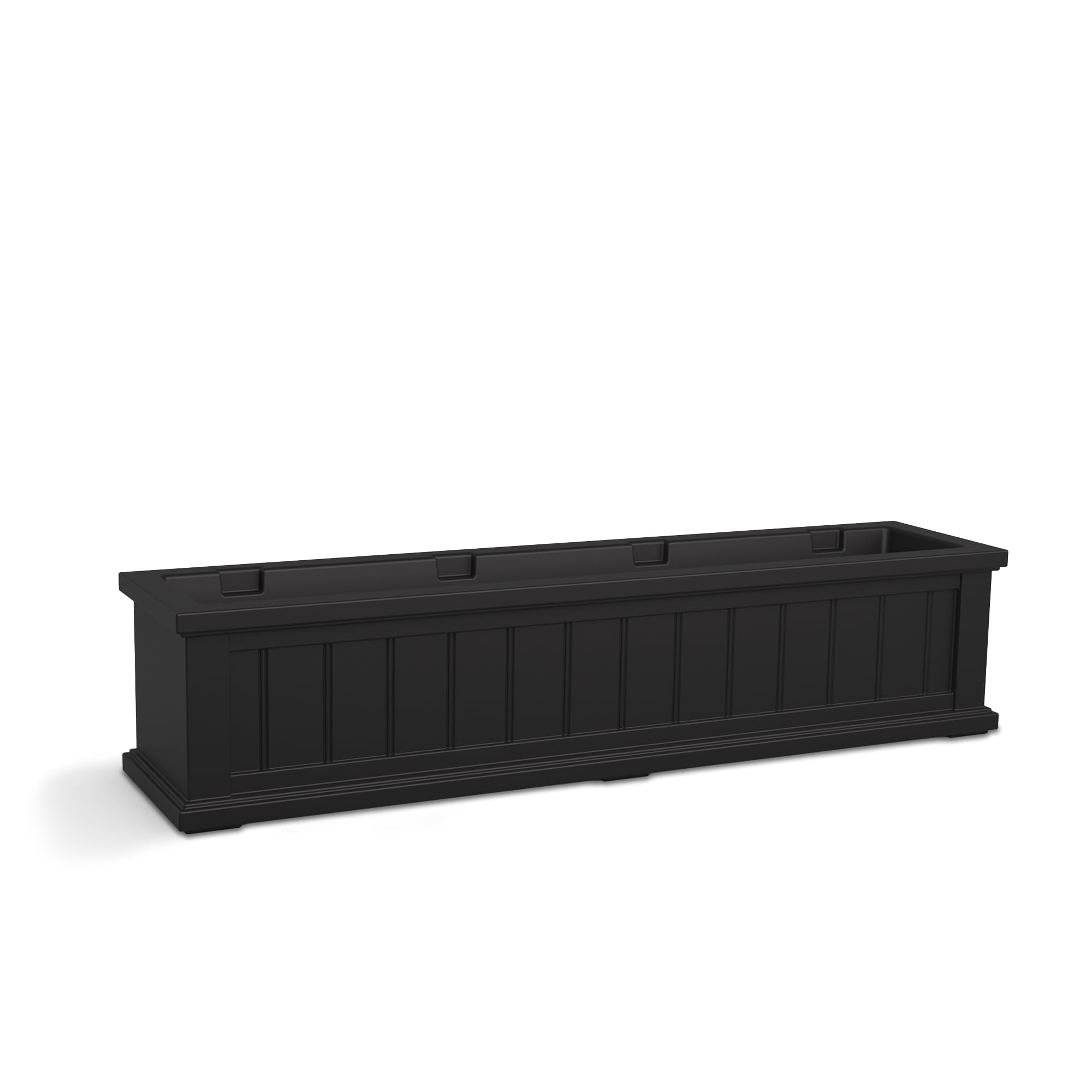 Mayne lifestyle porch scene with planter enhancing entryway curb appeal benefit