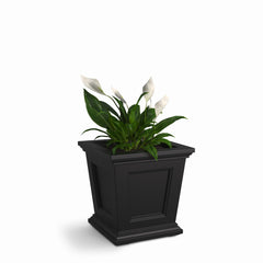 Mayne Fairfield front view showing sleek square shape and durable finish