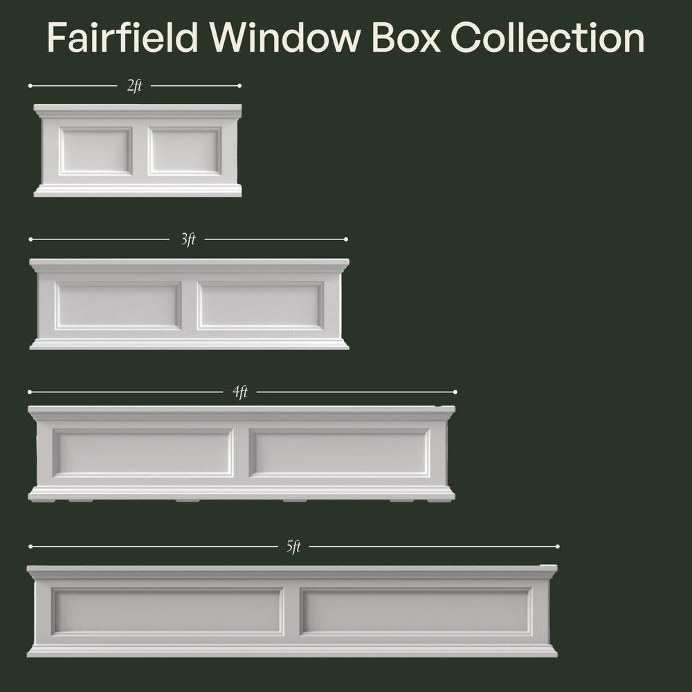 Mayne Fairfield side profile showing depth and planting capacity for fuller displays