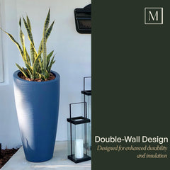Mayne Modesto close-up texture highlighting Neptune Blue finish and durable surface