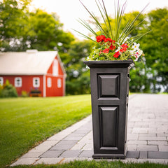 Mayne Nantucket planted in garden demonstrating year-round outdoor use