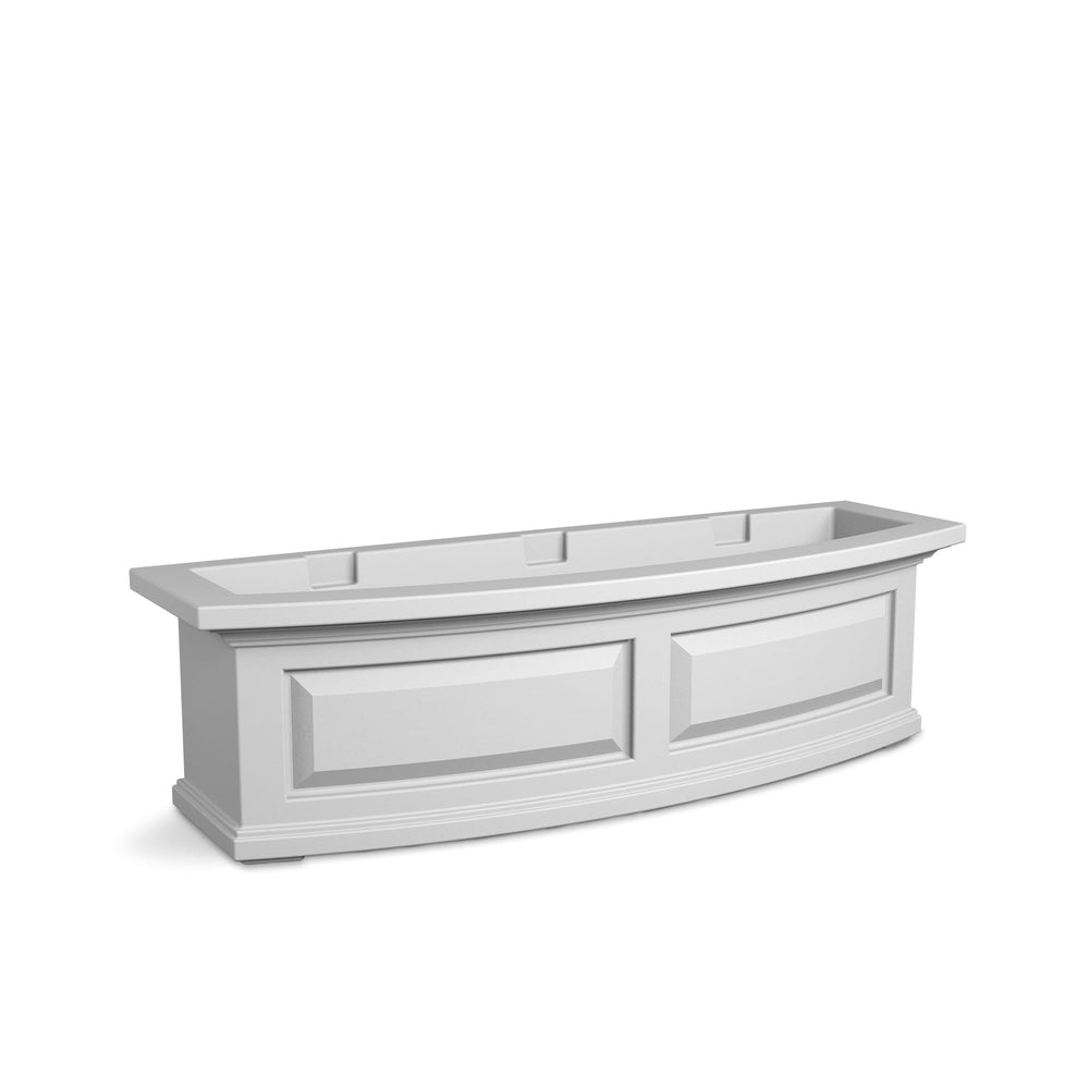 Mayne Nantucket beside railing showing scale and fit on balcony or porch for space planning