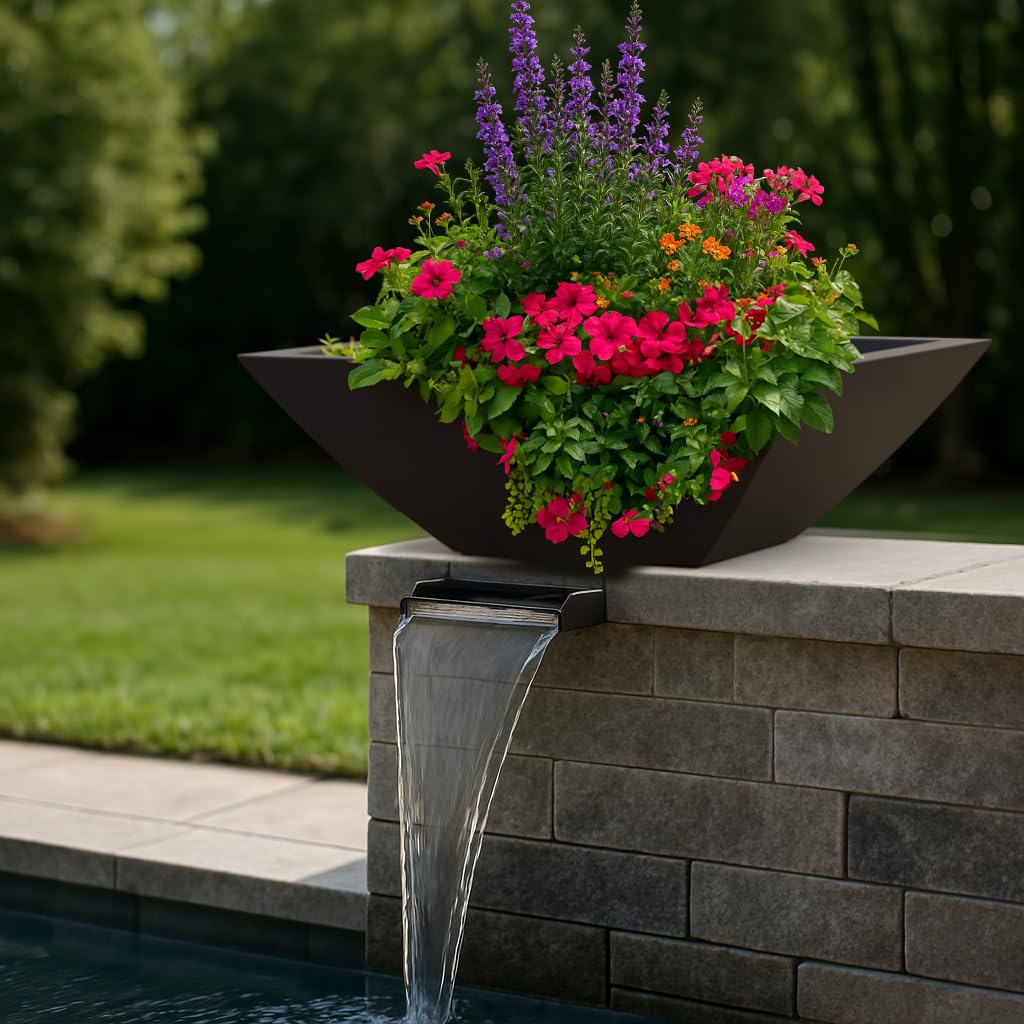 Mayne Renew in-use on a patio with plants showing year-round outdoor performance benefit