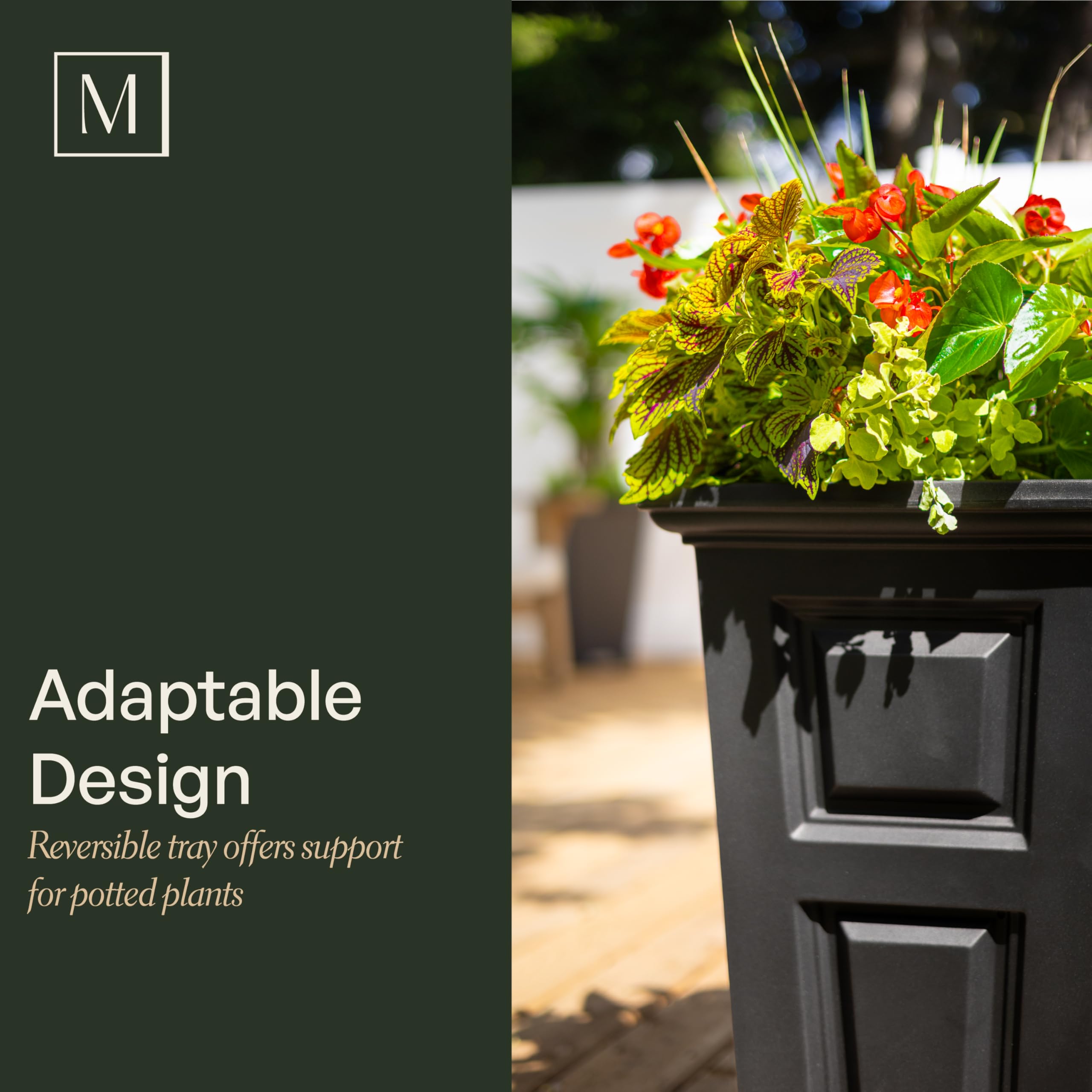 Mayne Wyndham close-up texture highlighting UV-resistant polyethylene and durable surface
