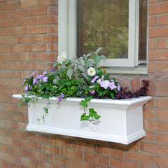 Mayne Yorkshire mounted on a window demonstrating easy installation and curb enhancement