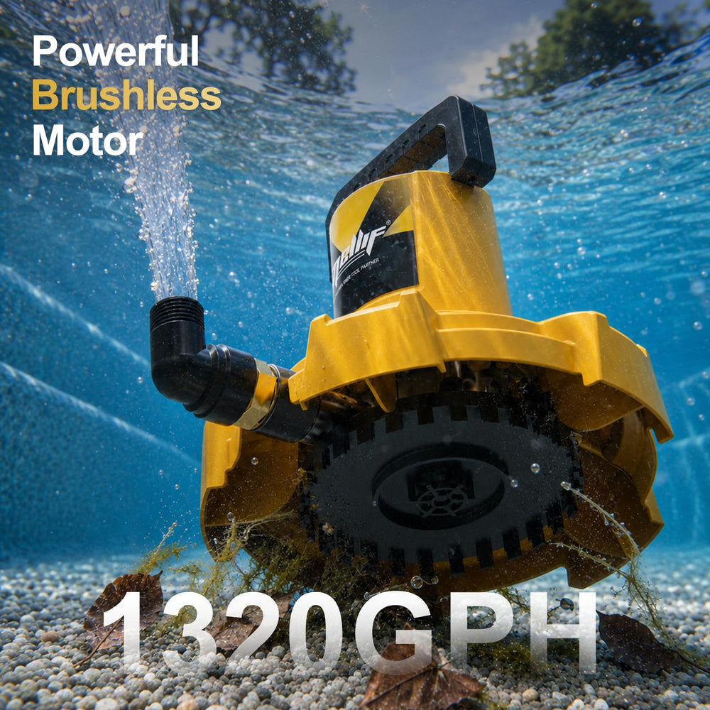Mayoki close-up of brushless motor highlighting durable efficient performance