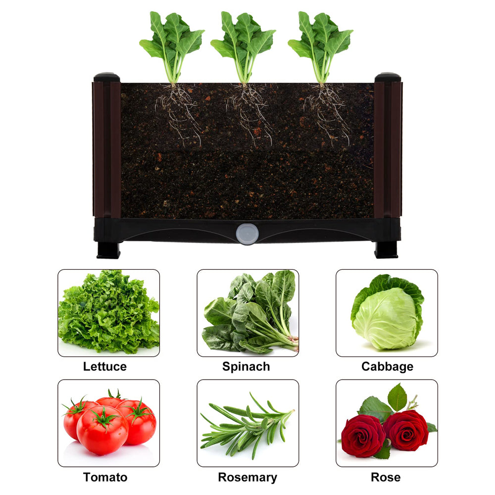 MAYOLIAH on patio with decor showing stylish outdoor gardening benefit
