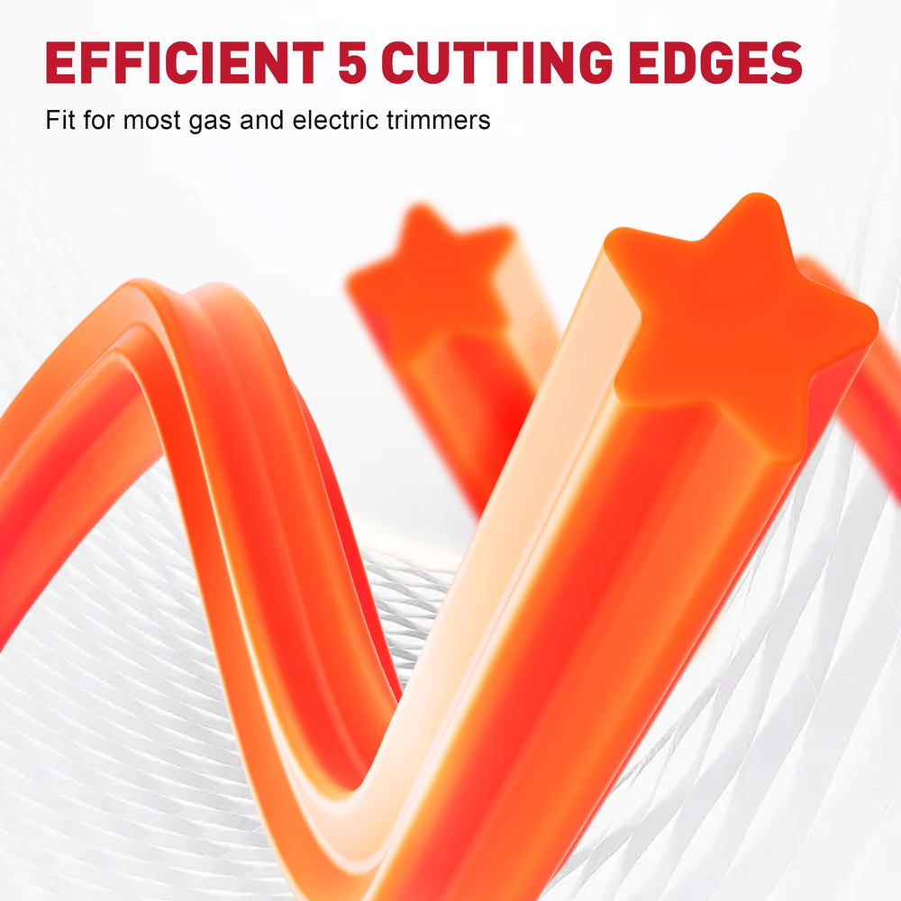 MAZING spool side label showing length and specs for quick product identification