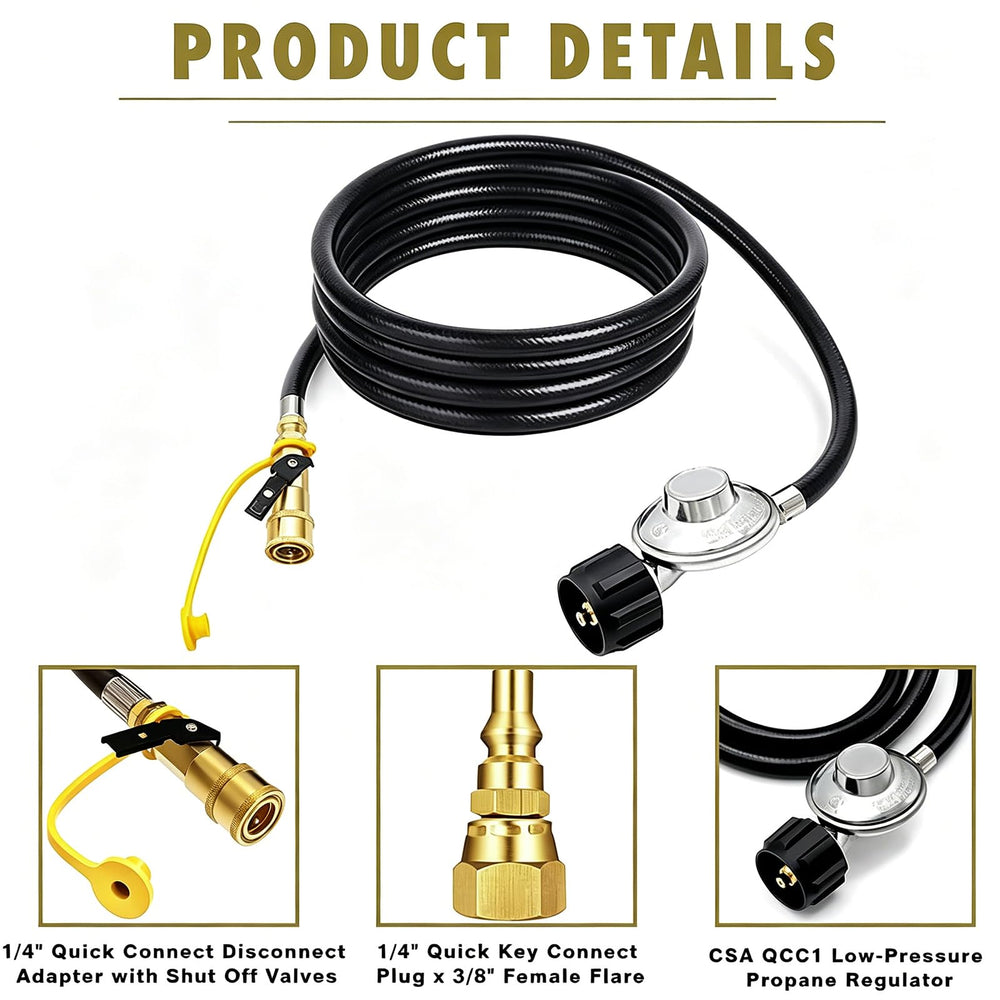MCAMPAS brass fitting close-up demonstrating airtight seal and durability