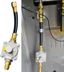 MCAMPAS hose and fittings showing secure connections and easy install