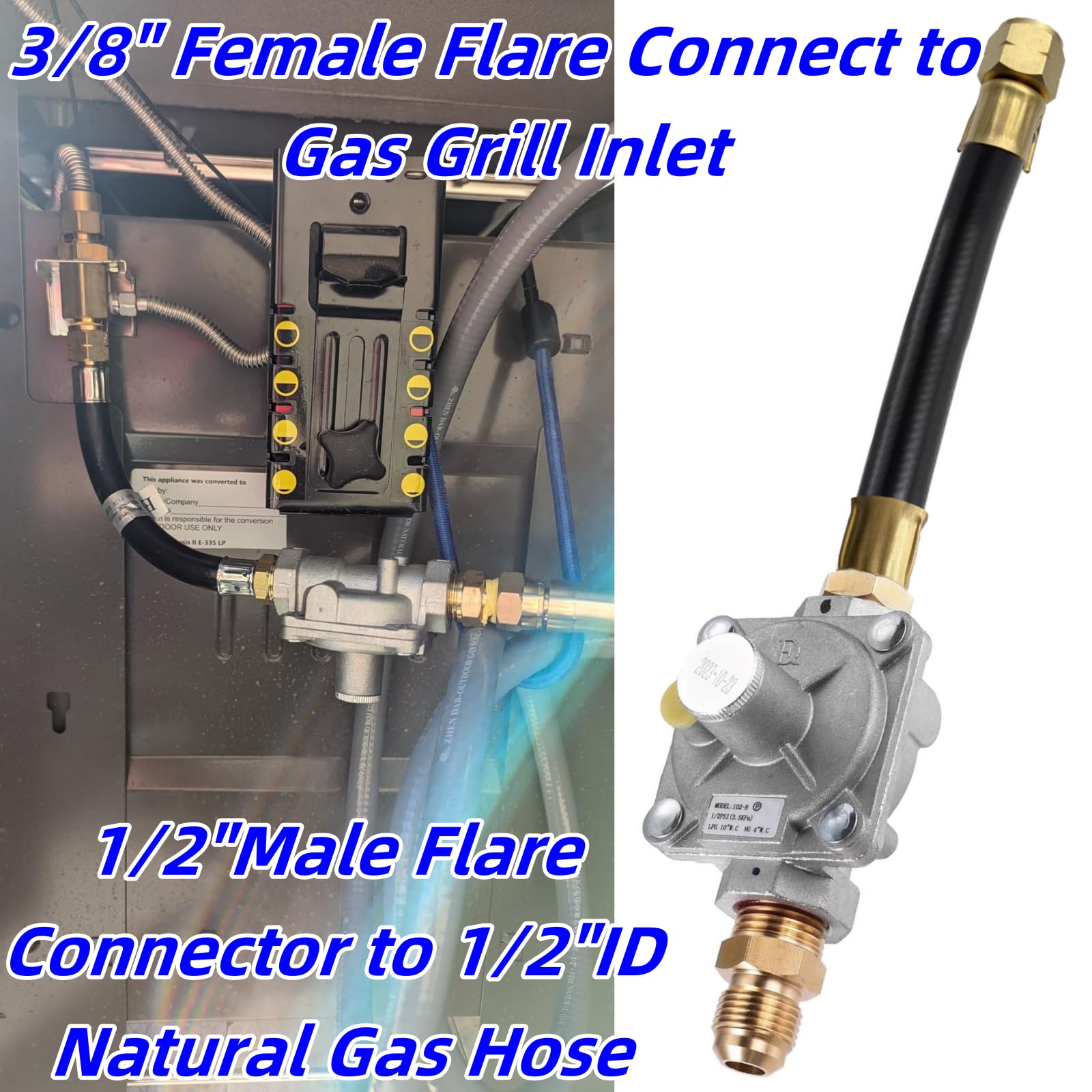 MCAMPAS installed on Weber grill proving compatibility and convenience