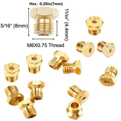MCAMPAS orifice nozzles array demonstrating multiple sizes for precise tuning