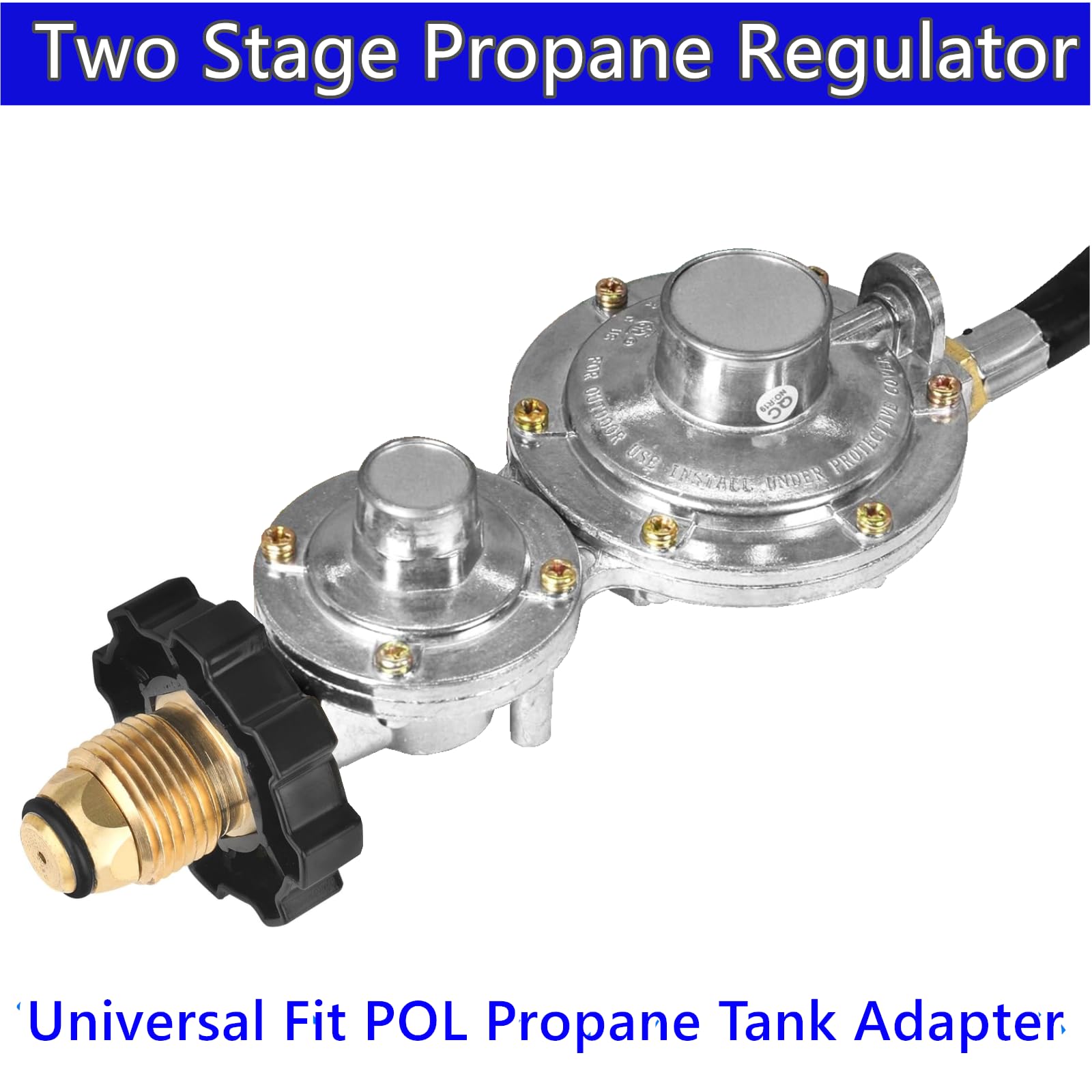 MCAMPAS close-up of POL connector and hand-wheel demonstrating tool-free attachment