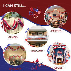 MCJC fabric texture of red white blue stripes highlighting color retention