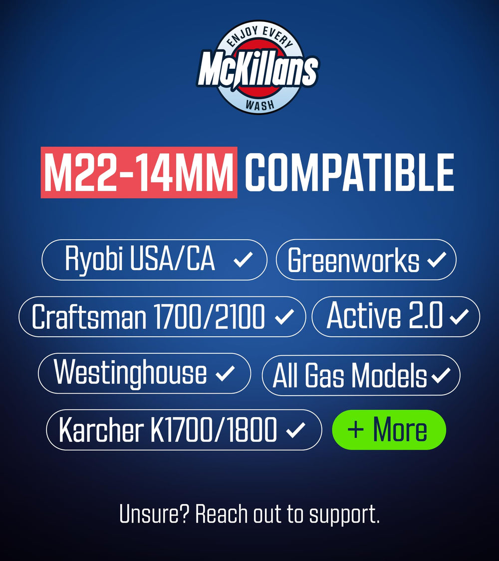 McKillans M22-14mm adapter and 1/4" coupler for quick connector compatibility